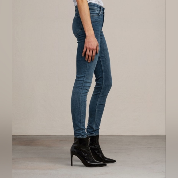 All Saints Denim - Allsaints Gracie Jeans Blue Skinny Jeans 27